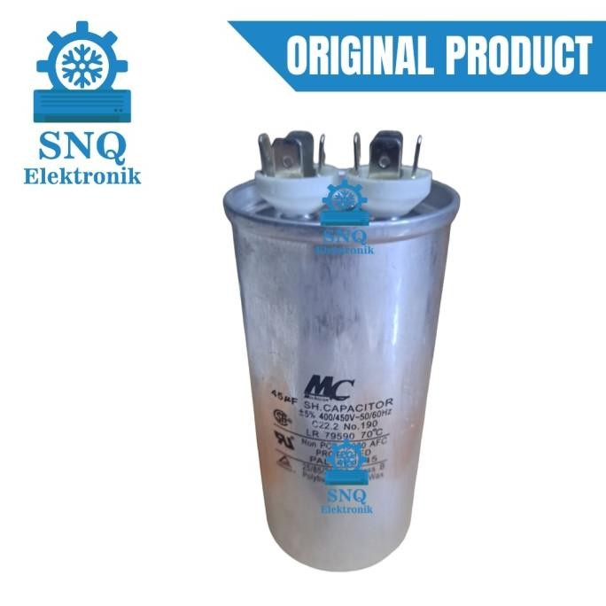Capasitor Ac Mc 45Uf - Kapasitor Ac 45 Uf Mc New Stok