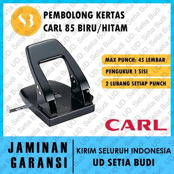 

Pembolong Kertas / Heavy Duty Paper Punch 2 Lubang Carl 85 PUNK
