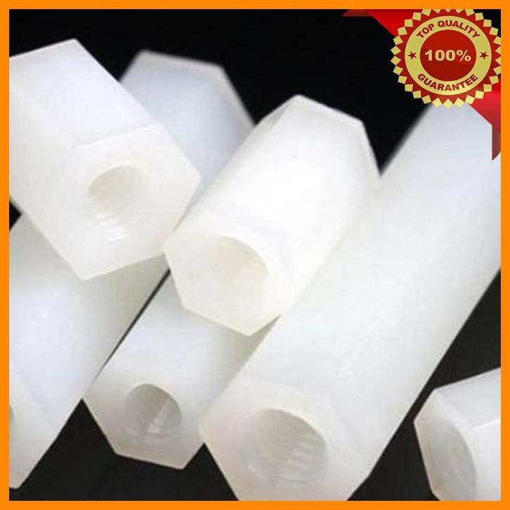 [AIS] WHITE SPACER NYLON M3X50 FF 50 MM PILAR PCB M3 STANDOFF 50MM 5 CM 5CM