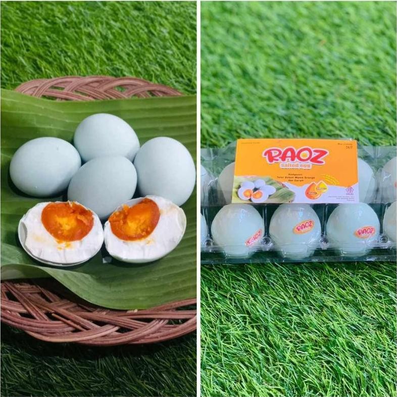 

Uk-68 Telur Asin Raoz Masir Paket 10 Butir