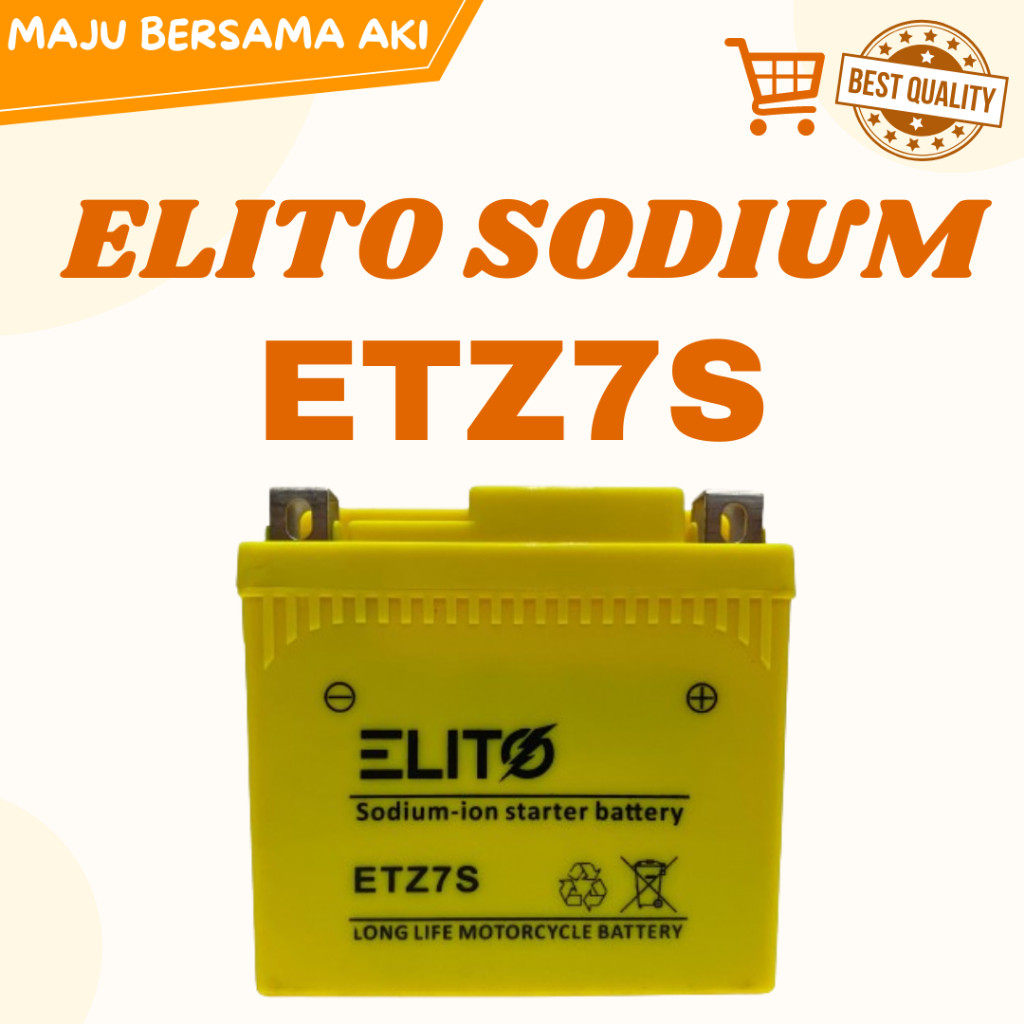 Aki Motor Supra GTR 150 ELITO ETZ7S Aki Sodium ION