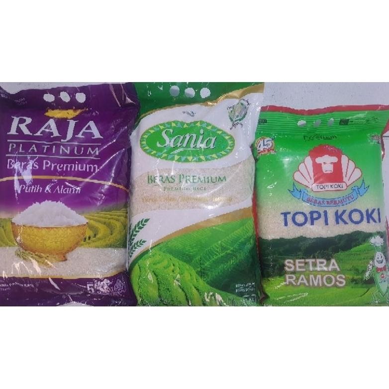 

Beras RAJA SANIA TOPI KOKI 5KG