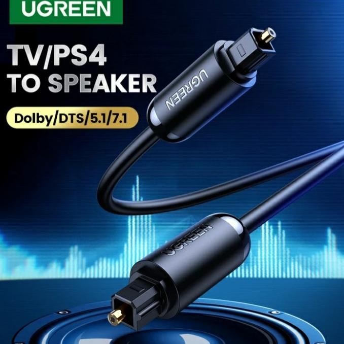Ugreen Kabel Optical Audio Cable Dolby Digital Toslink SPDIF Coaxial