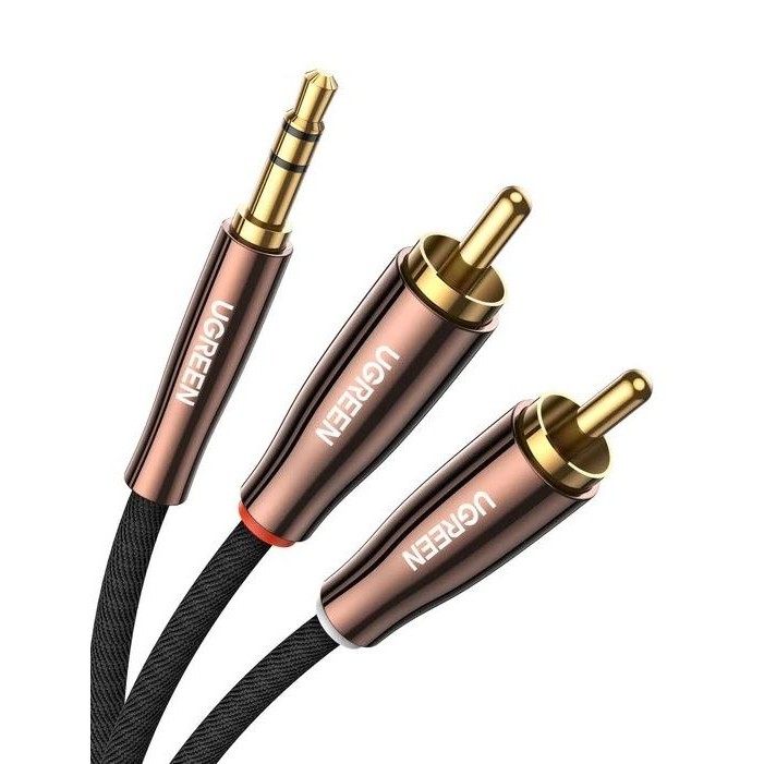 Ugreen Kabel Audio AUX 3.5mm to 2 RCA Male AV170