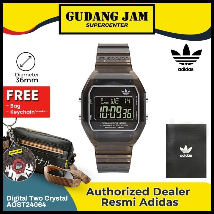 Jam Tangan Adidas Pria Aost24064 Digital Resin Original Best Seller