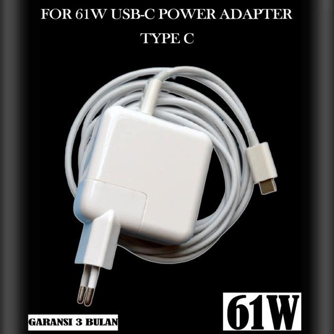 Produk Baru Adaptor Charger Laptop Apple Macbook Pro 13 inch 2016 2017 2018 USB-C