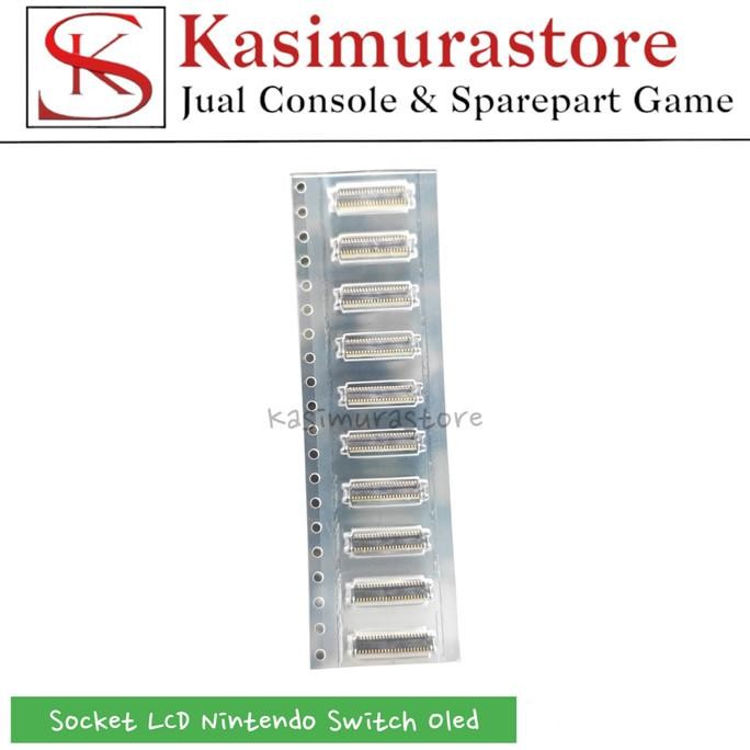 BARU SOCKET LCD NINTENDO SWITCH OLED / V1 / V2 / LITE