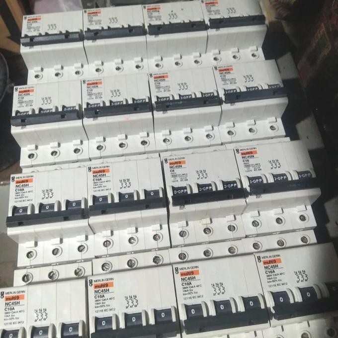 Mcb Schneider Merlin Gerin 10A,16A 3Phase 3P Original. New Stok