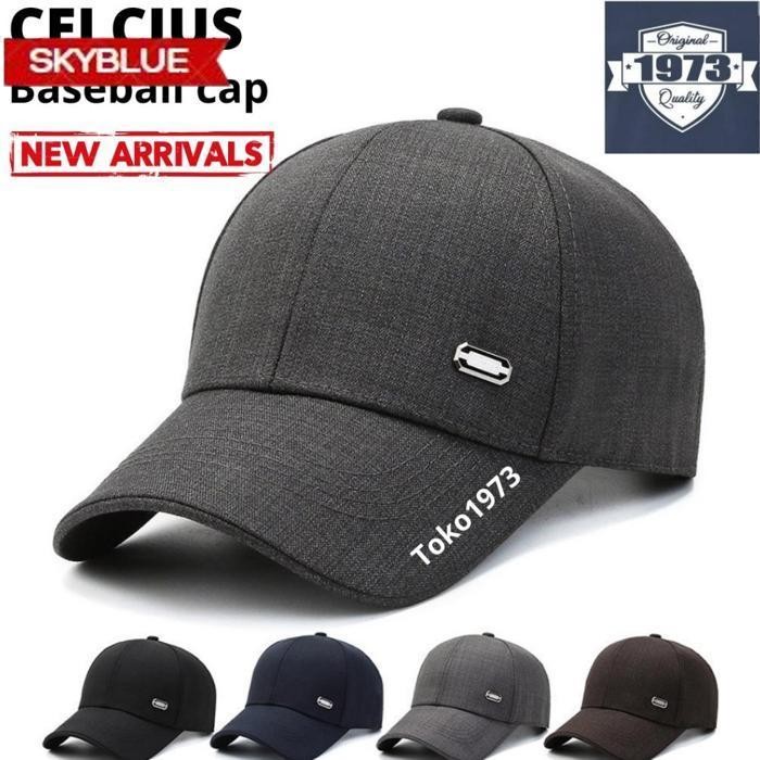 Termurah Baseball Cap : Celcius - Topi Baseball Topi Pria Topi Wanita