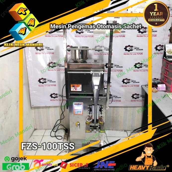 Mesin packaging sachet granule Powder 100gr FZS-100TSS Heavypack murah