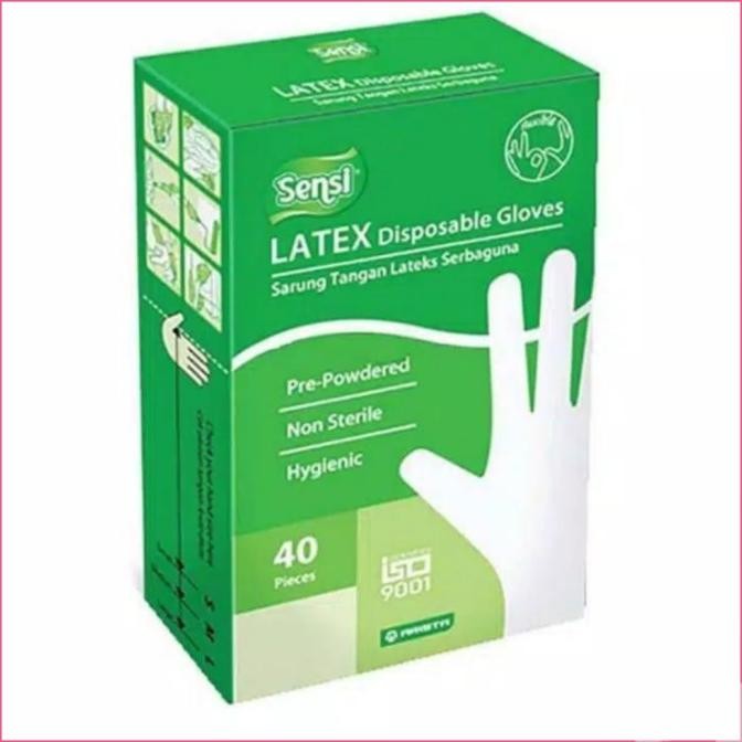 SARUNG TANGAN SENSI - SARUNG TANGAN MEDIS - SARUNG TANGAN KARET TERMURAH