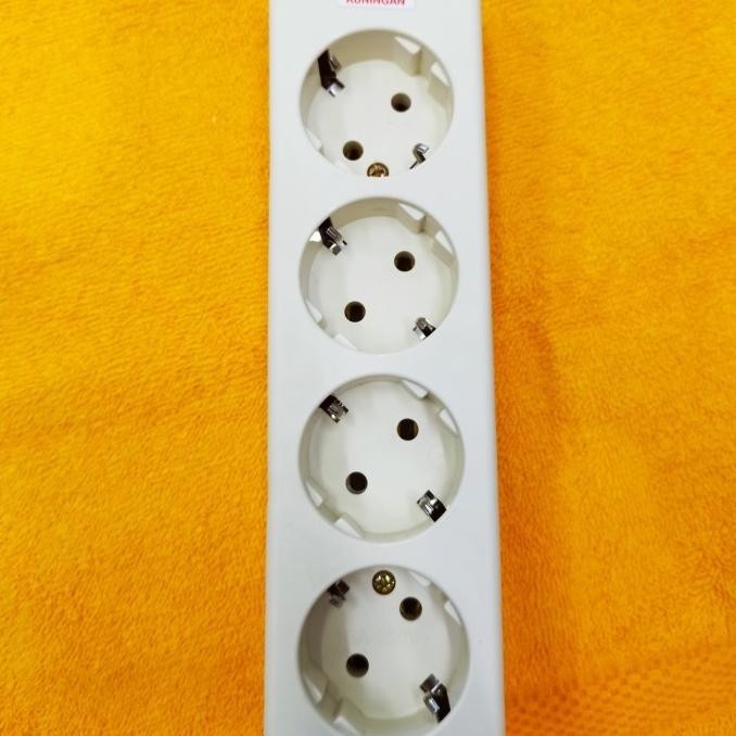 Stop Kontak 4 Lubang Uticon Dengan Kabel 5 Meter [Sni] Dan Broco New Stok