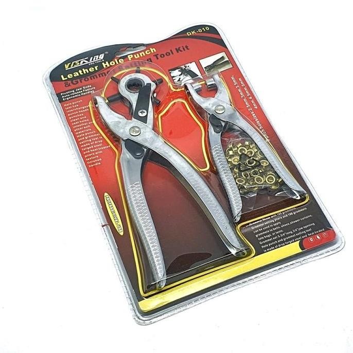 

2 In 1 Visking Leather Hole Punch - Pelubang Kulit Sabuk Dll Co