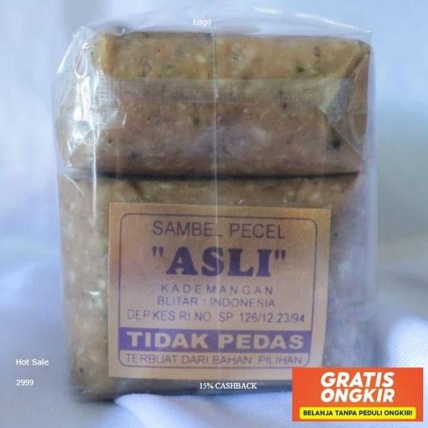 

Sambel Pecel Asli Blitar 840 Gram Limited