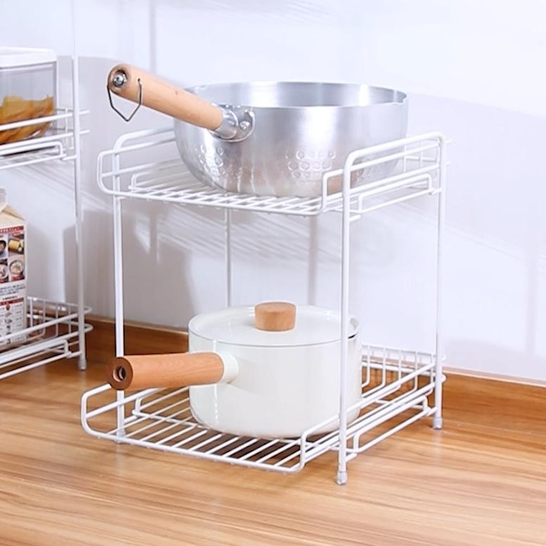 Uj-32 ZenRak Dapur Minimalis Rak Sisipan Kolong Meja Dapur Rak Storage Multifungsi / Rak Bumbu Nordi