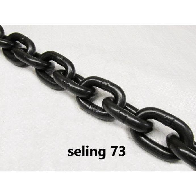 Rantai Baja G80 10Mm / Chain Block 10Mm / Rantai Baja Hitam 10Mm Co