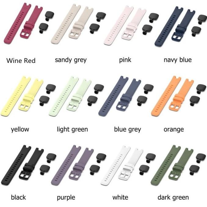 ready !!! Strap Silicone / Tali Jam Garmin Lily murah