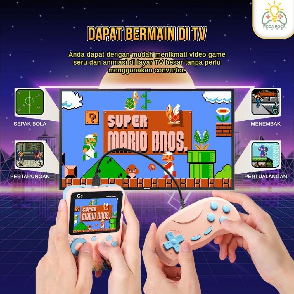 GAMEBOY PVP MAINAN ANAK GAME BOY G5 2player GADGET VERSI GAME PALING LENGKAP DAN PALING UPDATE murah