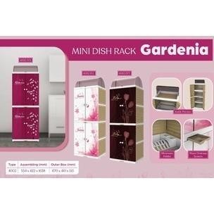 RAK PIRING PLASTIK MINI DISH RACK NAIBA 4002