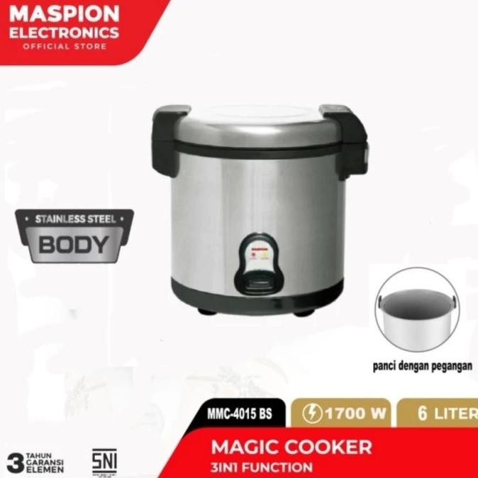 Grosir Maspion Magic Com Rice Cooker 4 Liter Jumbo Ex 4010 C Ex4010 Ex-4010 C
