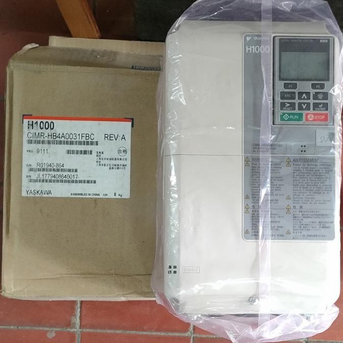 Inverter Yaskawa 15Kw/11Kw H1000 Cimr-Hb4A0031Fbc New Stok