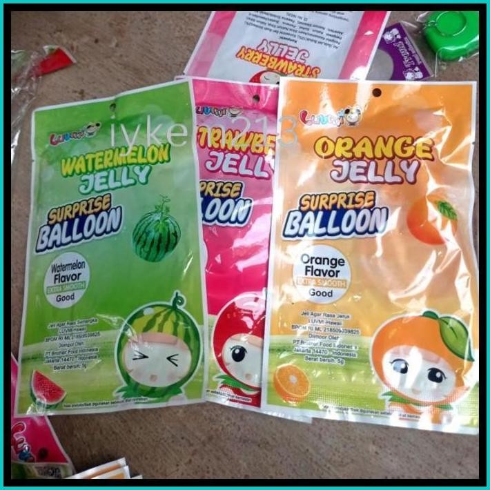 

JELLY FRUIT BALON VIRAL PERMEN LUCKY PEN BALON FOIL TIUP