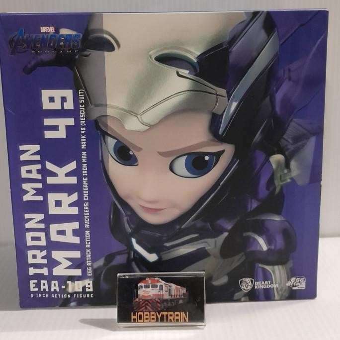 BEAST KINGDOM EGG ATTACK EAA-109 IRON MAN MARK 49 RESCUE SUIT