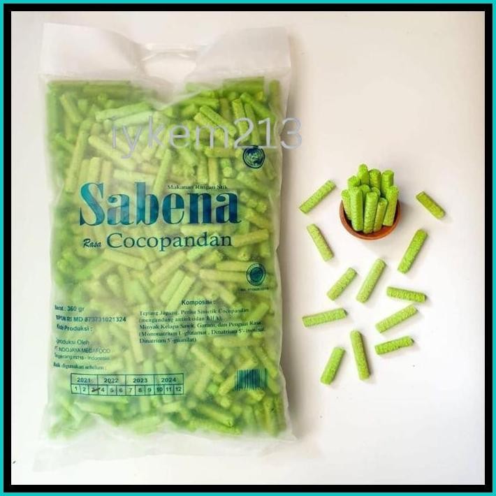 

SABENA STIK 340G / ANEKA RASA KEJU BALADO SAPI PANGGANG JAGUNG BAKAR CEMILAN JAJANAN / KERIPIK SABENA STIK BALADO