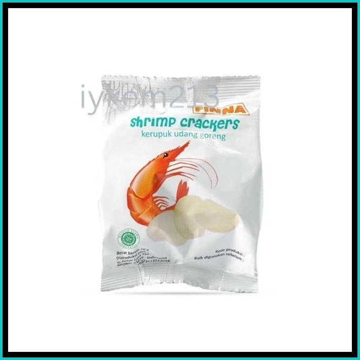 

FINNA SHRIMP CRACKERS KERUPUK UDANG GORENG 10 GR (KARTON)
