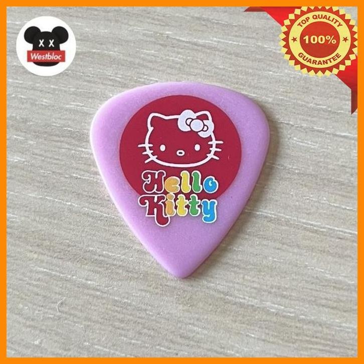 [WES] FERNANDES P-100HK X HELLO KITTY SANRIO JAPAN GUITAR PICK GITAR - ANIME