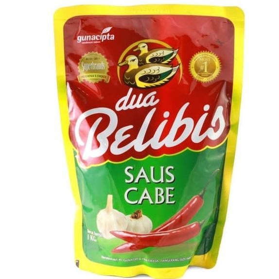 

Sale Saus Sambal Cabe Dua Belibis Pouch Refill - 1 Kg