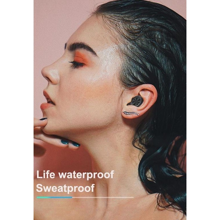 Sale Vivo V19 Earphone Wireless Headset Bluetooth Tws + Metal Cover