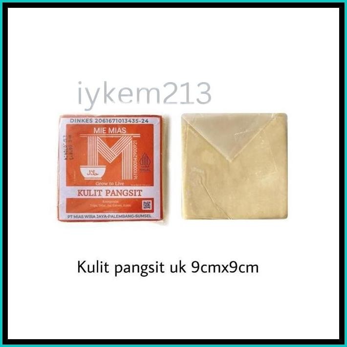 

MIE MIAS KULIT PANGSIT UKURAN 9 CM