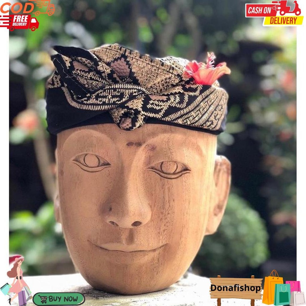 Udeng Semi Songket/Bordir Benang Songket Banyumas Janggar Nayah/Model Penasar Sale