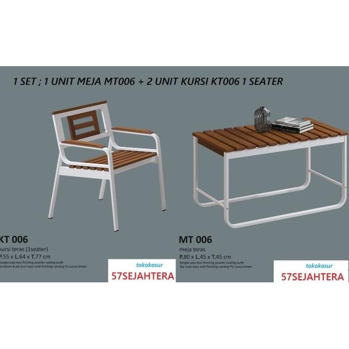 Meja Kursi Teras 006 SIANTANO