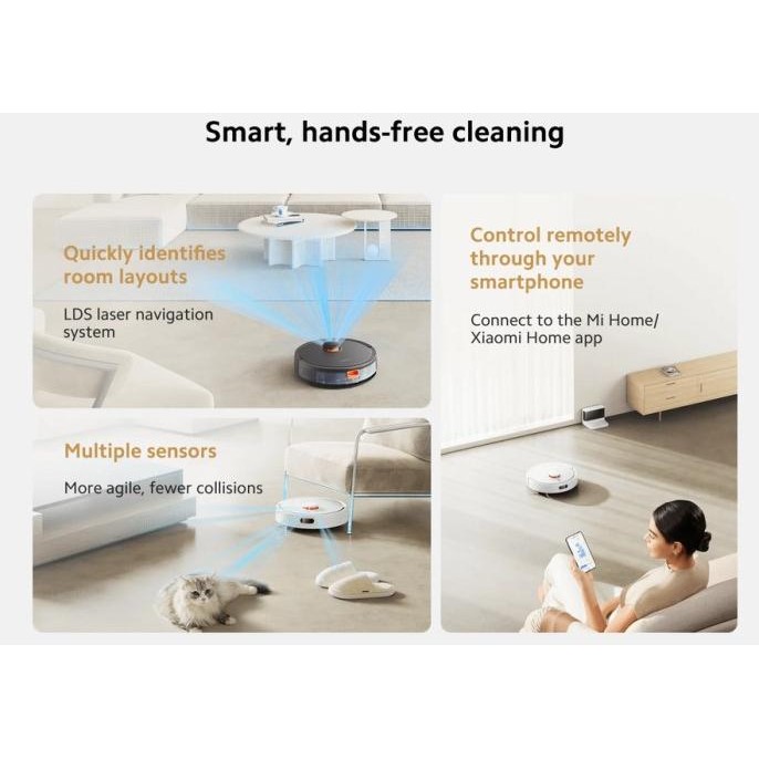 Sale Xiaomi S20 Robot Vacuum Cleaner / Xiaomi Robot Vacuum Cleaner S20 5000Pa 3200Mah Garansi Resmi