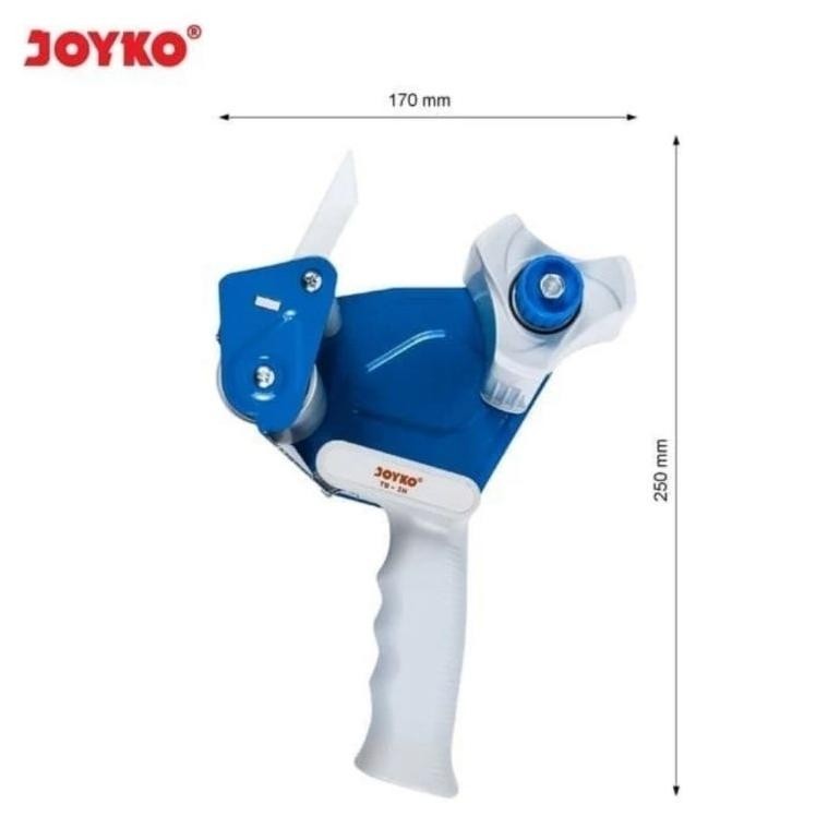 

lij-56 Oy58 JOYKO TD-2H Tape Cutter Dispenser 45/48mm - Alat Gagang Potong Lakban TD2 H Premium Original