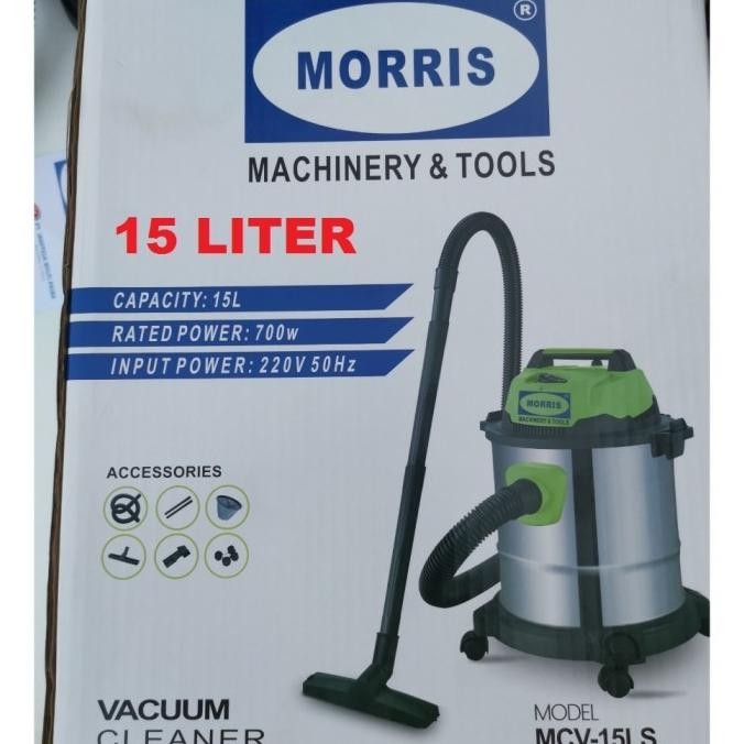 Grosir Vacuum Cleaner Morris Vacum Cleaner Penyedot Debu Vakum 15 L Stainless