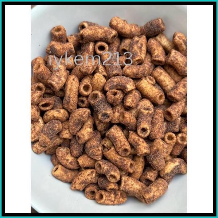 

MAKARONI NKS,MAKARONI CHOCO PIPA BANTAT 1KG CEMILAN RASA COKLAT GURIH MANIS ENAK FOOD SNACKS