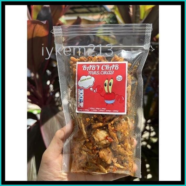 

BABY CRAB KRISPY 100GR || KEPITING KRIUK | KRISPY | HALAL | CAMILAN SEHAT HALAL SNACK SEAFOOD / CRAB KRIPS