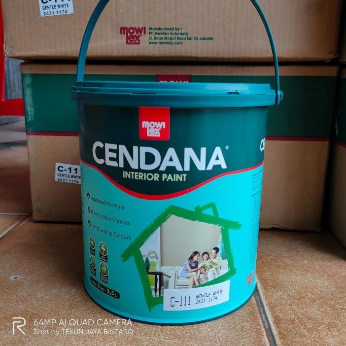 Cat Tembok Mowilex Cendana Gentle White 111 5 Kg murah