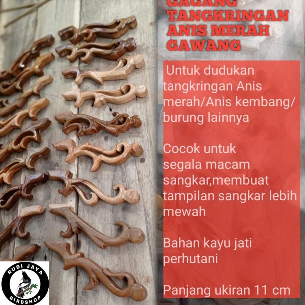 rwe-45 UFO-2025 GAGANG TANGKRINGAN UKIR PLANGKRINGAN PANGKRINGAN SANGKAR BURUNG ANIS PLECI KONIN MUR