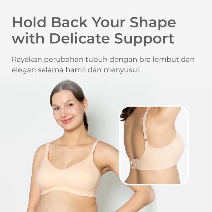 MOOIMOM DELICATE MATERNITY & NURSING BRA - BRA HAMIL & MENYUSUI