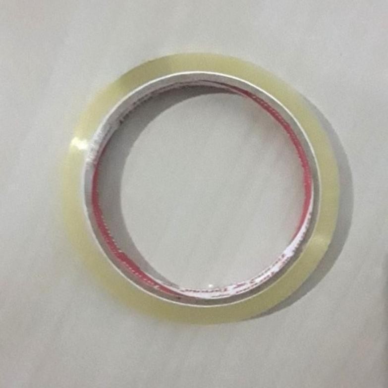 

we-53 fh-46 Lakban Solatip Bening 1/2 inch 12mm x 60 Yard - Isolasi Premium Viral