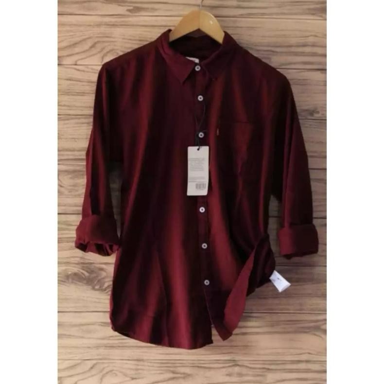 Kemeja Polos Lengan Panjang // Kemeja Pria Lengan Panjang Termurah // Kemeja Lengan Panjang Distro