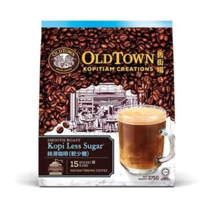 

Promo Coffee Old Town Less Sugar Smooth Roast Kopi Oldtown Coffee 3In1