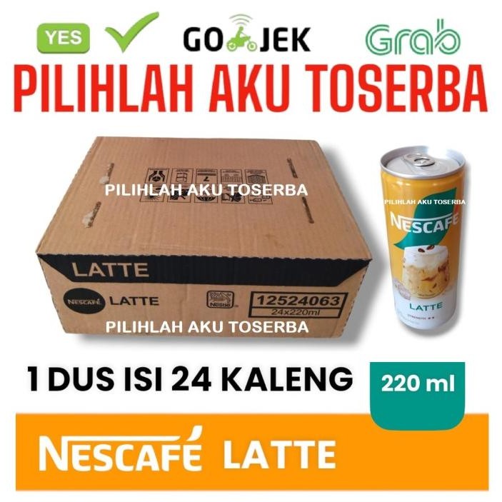 

Grosir Kopi Nescafe Kaleng (Latte) / Nescafe Can (Latte) 220 Ml (Harga 1 Dus)