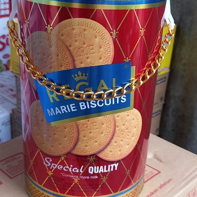 

Murah Regal Marie Biscuit Kaleng 1000 Gram