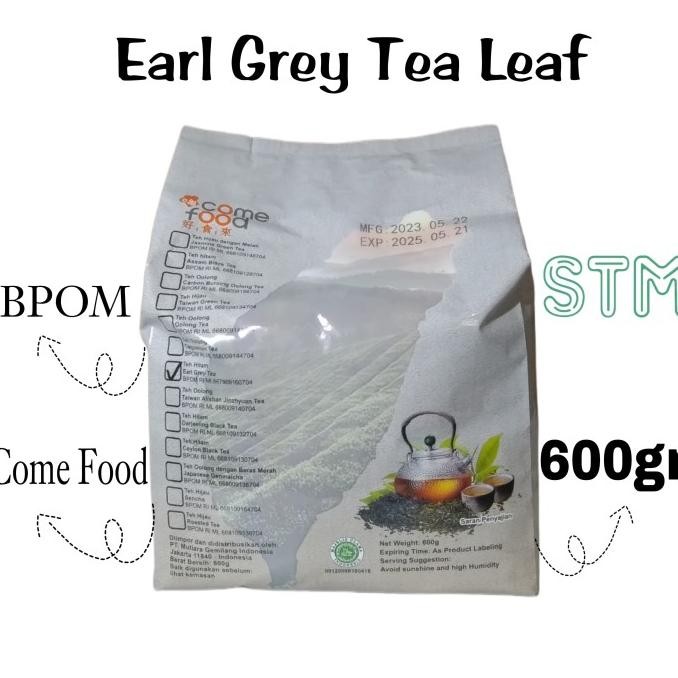 

Murah Earl Grey Black Tea Leaf / Teh Hitam Bergamot Oil
