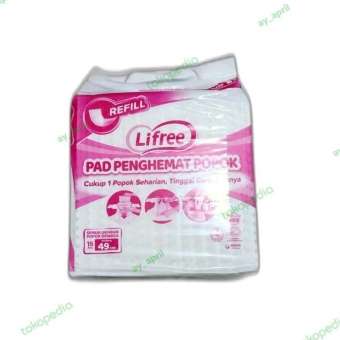 LIFREE PAD PENGHEMAT POPOK (REFILL PENGHEMAT POPOK)